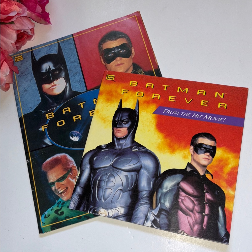 Batman Forever Movie Storybook Val Kilmer Batman Chris O Donnell As Robin Book